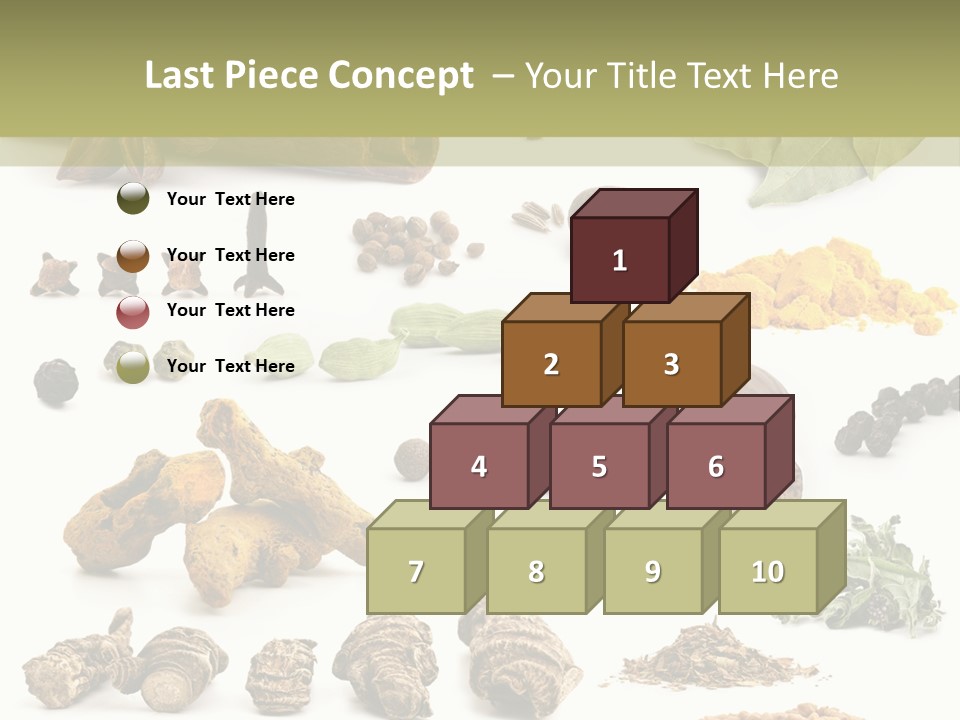 Fry Herb Parsley PowerPoint Template