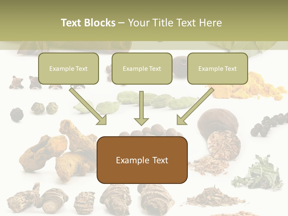 Fry Herb Parsley PowerPoint Template