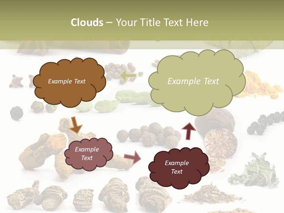 Fry Herb Parsley PowerPoint Template