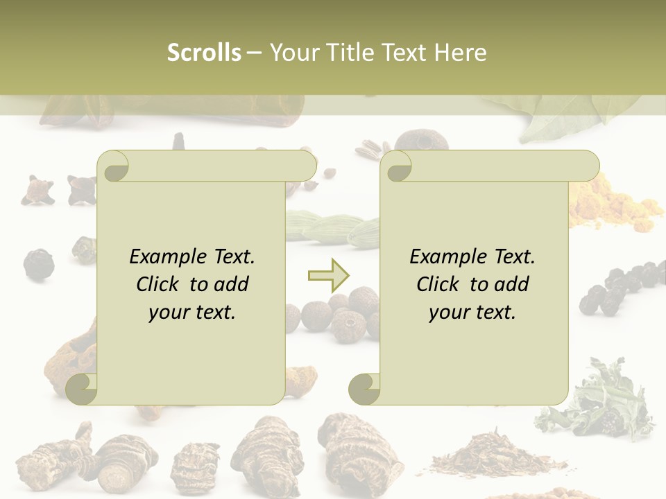 Fry Herb Parsley PowerPoint Template