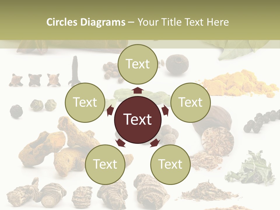 Fry Herb Parsley PowerPoint Template