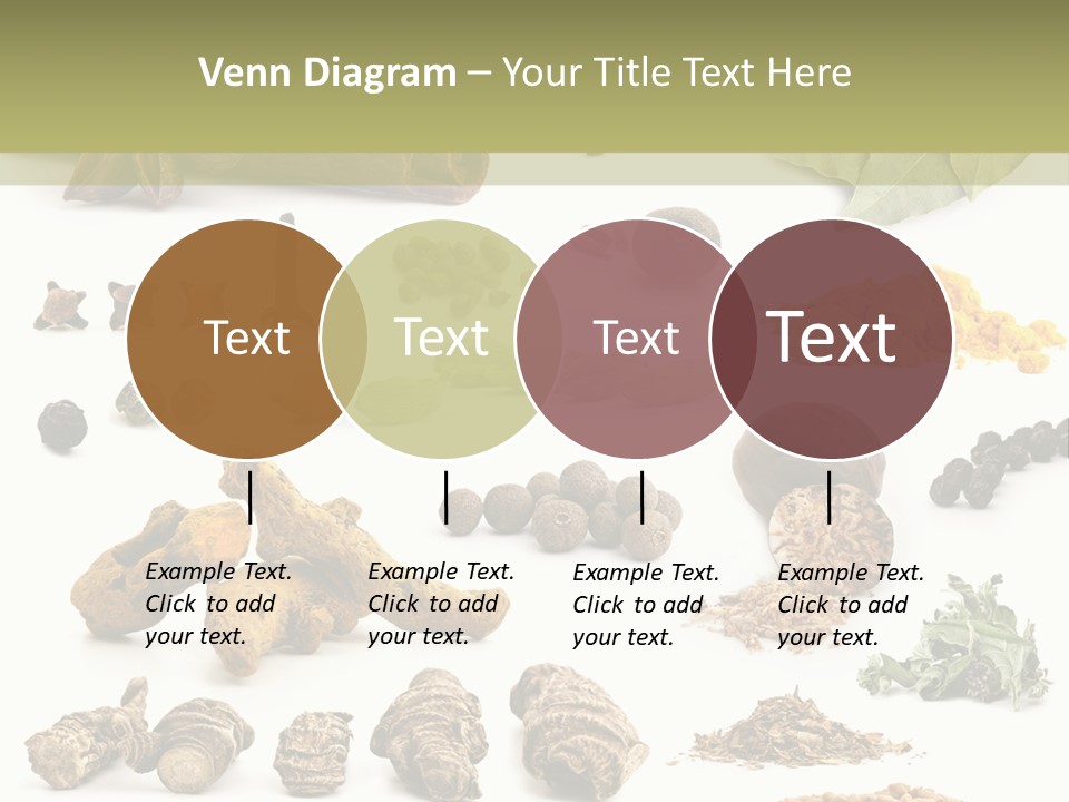 Fry Herb Parsley PowerPoint Template