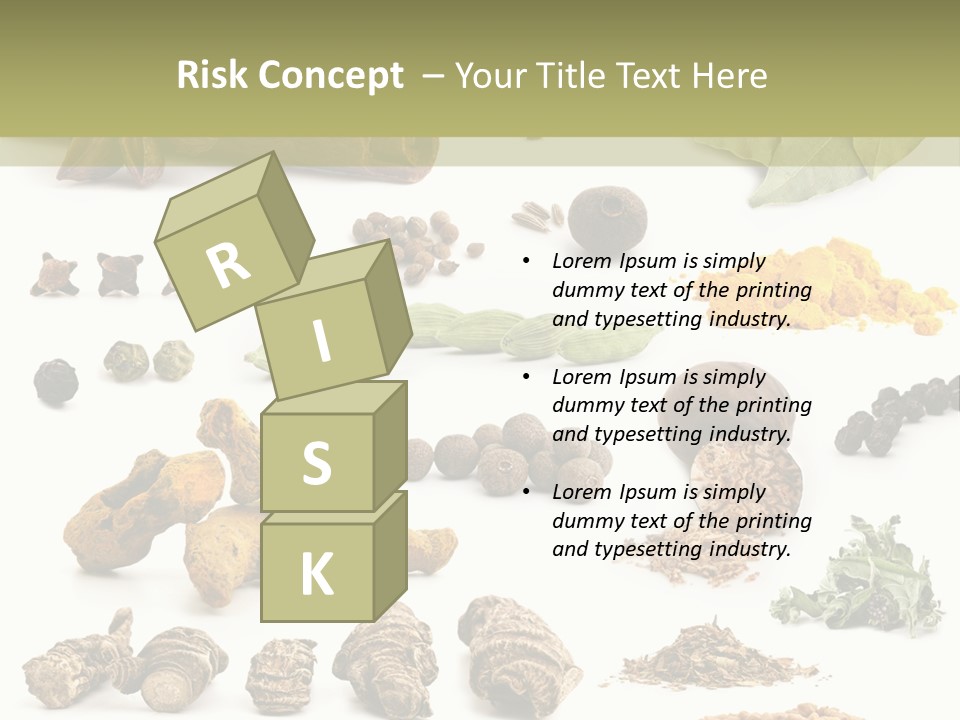 Fry Herb Parsley PowerPoint Template