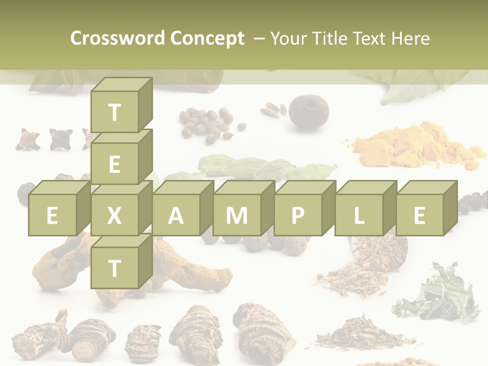 Fry Herb Parsley PowerPoint Template