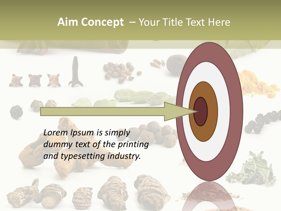 Fry Herb Parsley PowerPoint Template