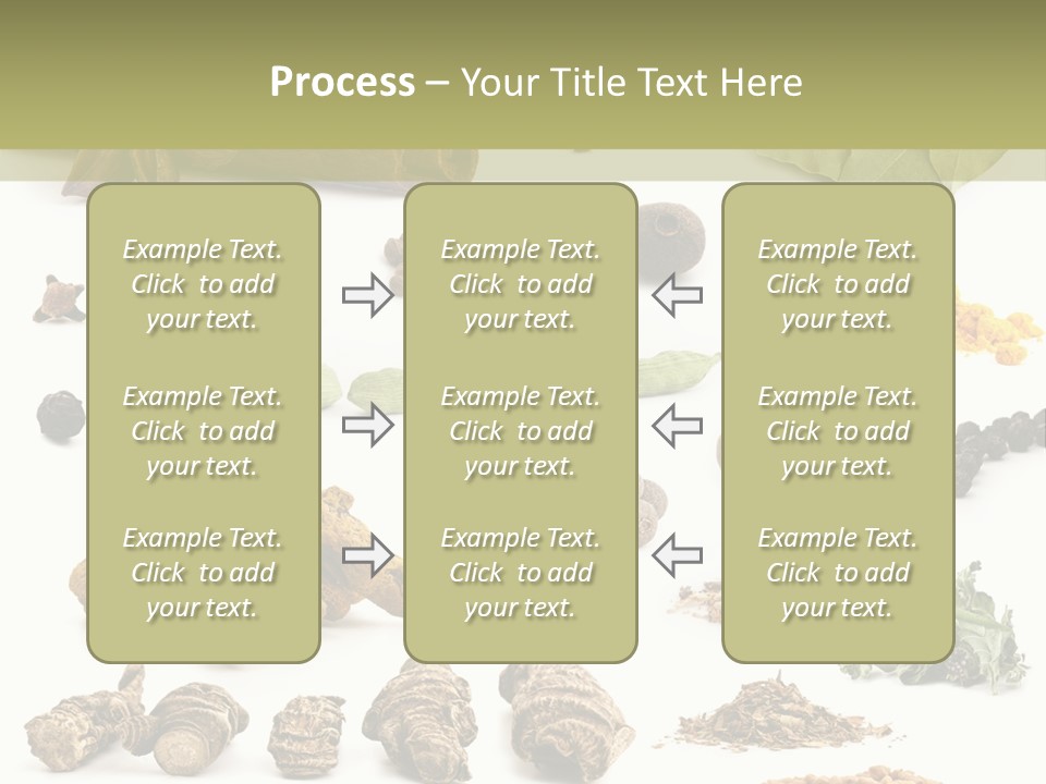 Fry Herb Parsley PowerPoint Template