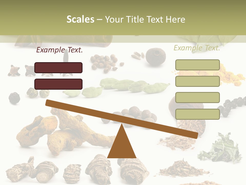 Fry Herb Parsley PowerPoint Template