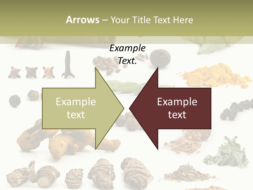 Fry Herb Parsley PowerPoint Template