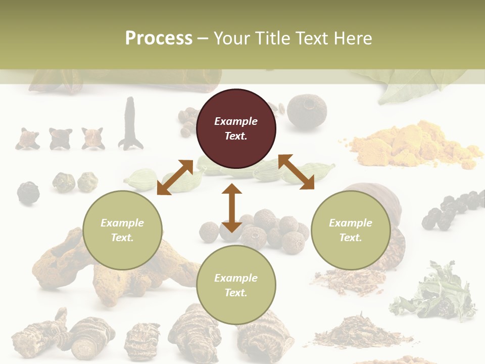 Fry Herb Parsley PowerPoint Template