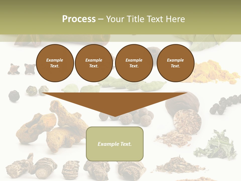 Fry Herb Parsley PowerPoint Template