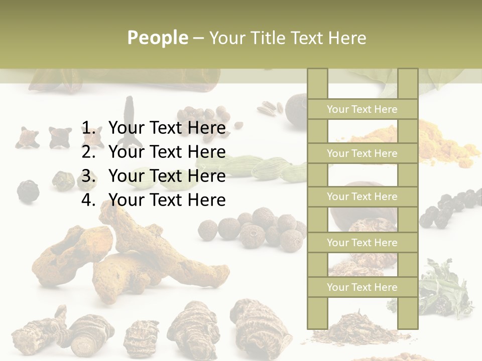 Fry Herb Parsley PowerPoint Template