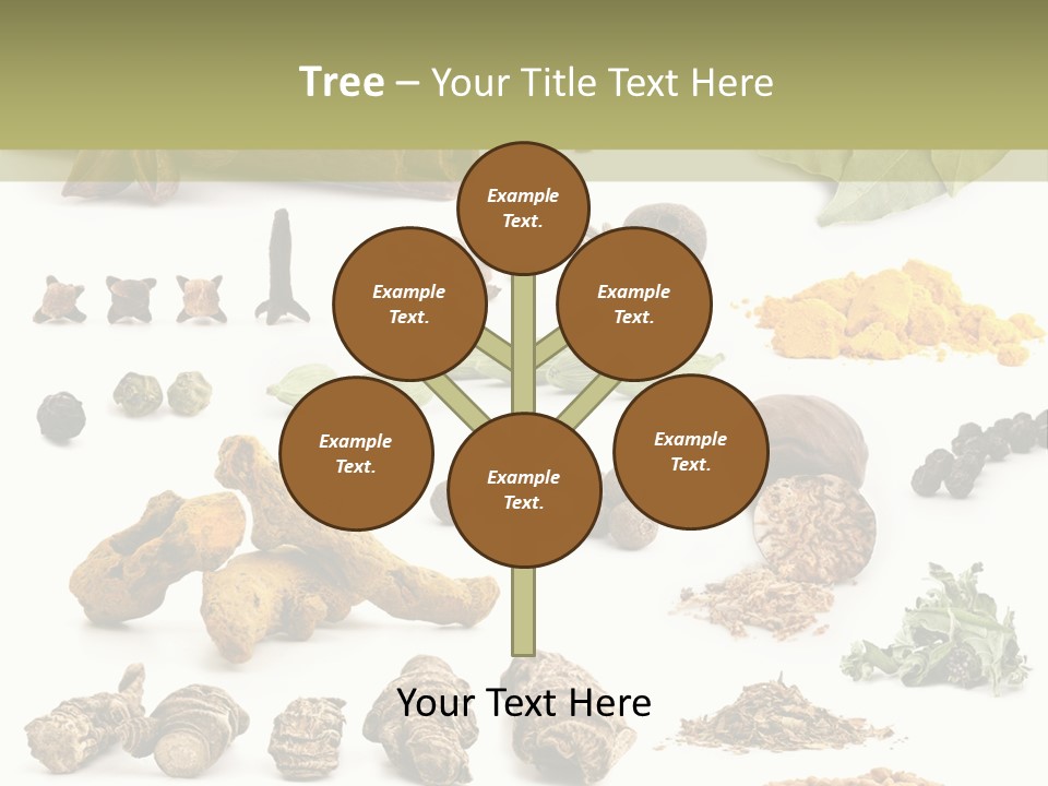 Fry Herb Parsley PowerPoint Template