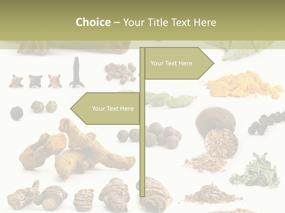 Fry Herb Parsley PowerPoint Template