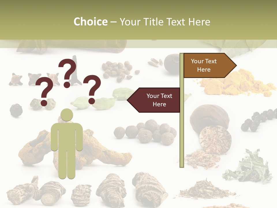 Fry Herb Parsley PowerPoint Template