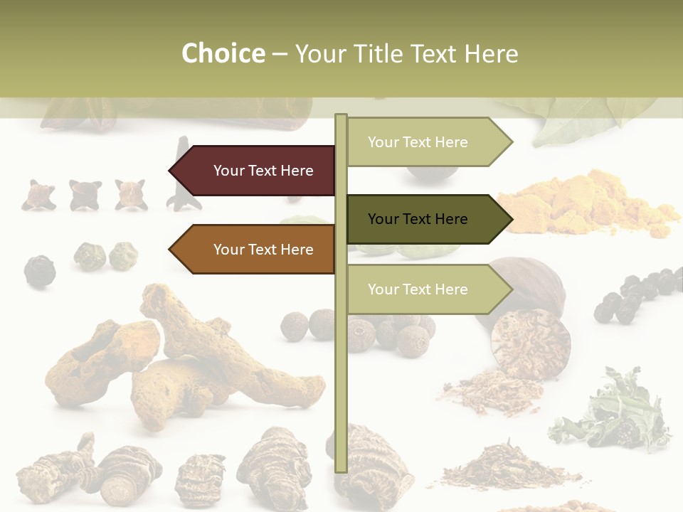 Fry Herb Parsley PowerPoint Template