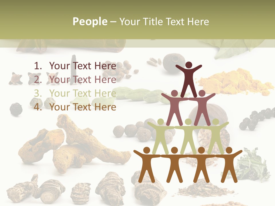 Fry Herb Parsley PowerPoint Template