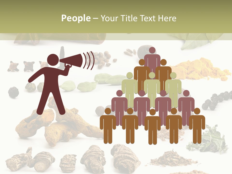 Fry Herb Parsley PowerPoint Template