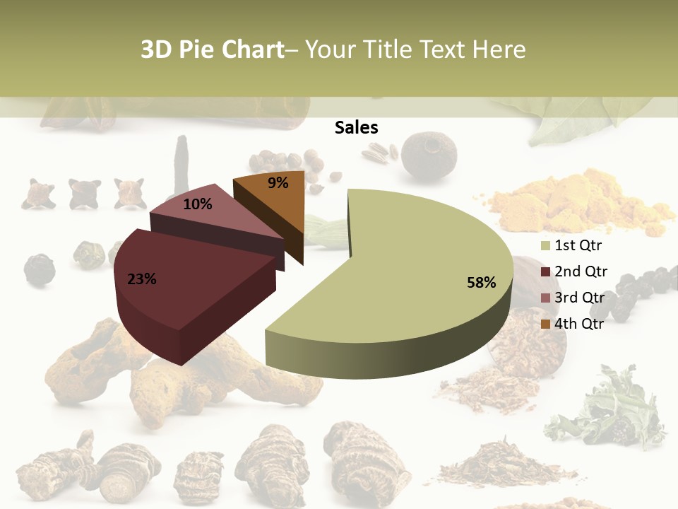Fry Herb Parsley PowerPoint Template