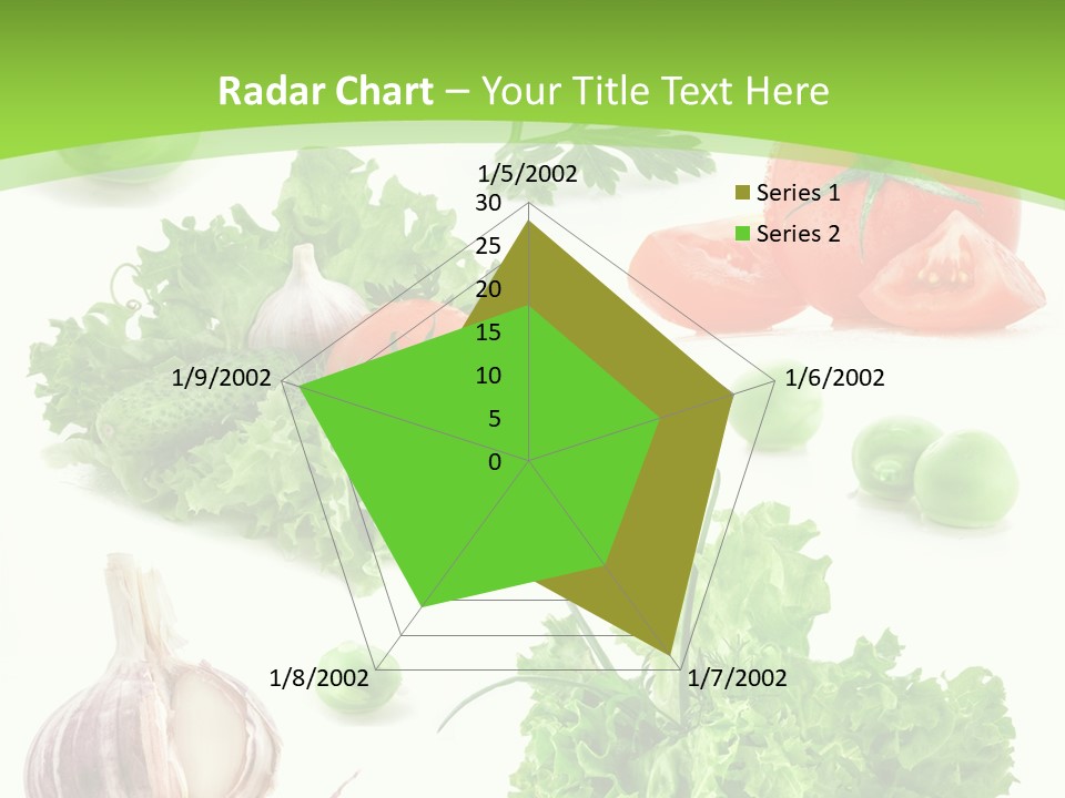 Cucumber Fresh Fruit PowerPoint Template