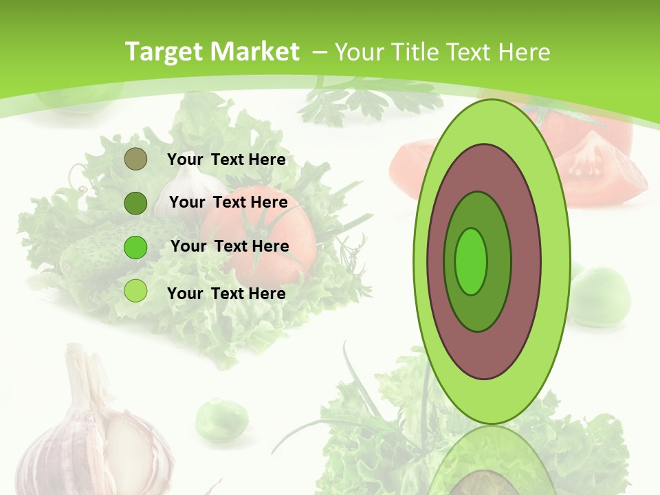 Cucumber Fresh Fruit PowerPoint Template