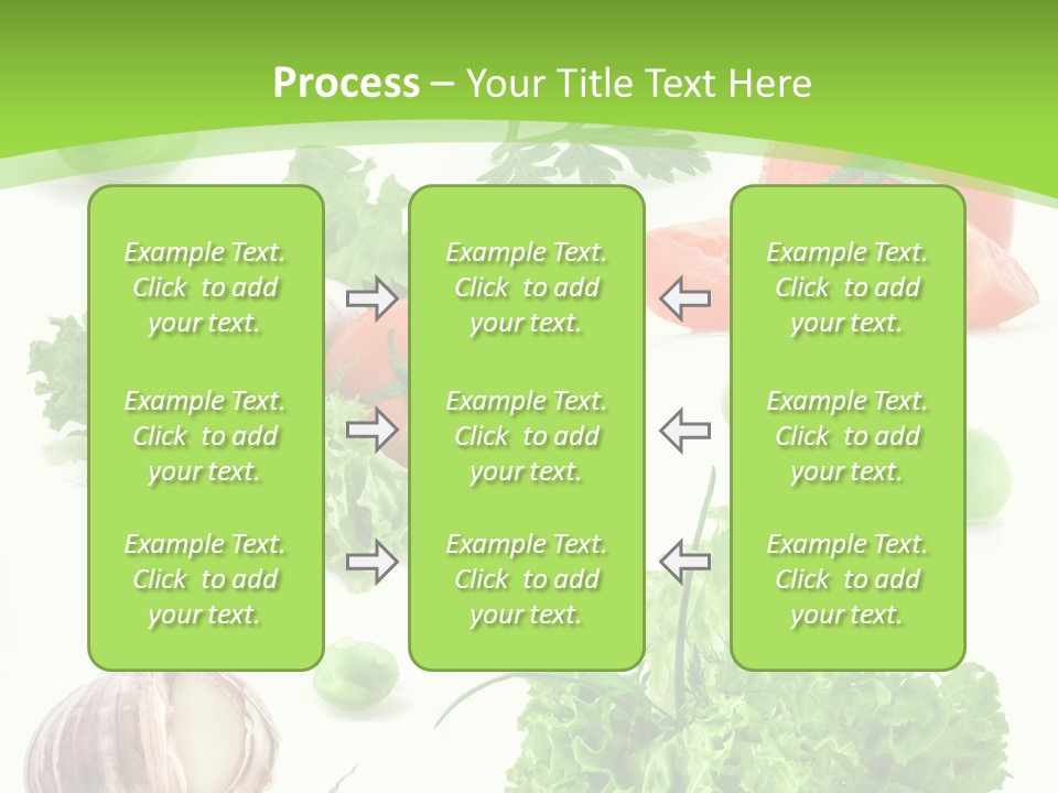Cucumber Fresh Fruit PowerPoint Template
