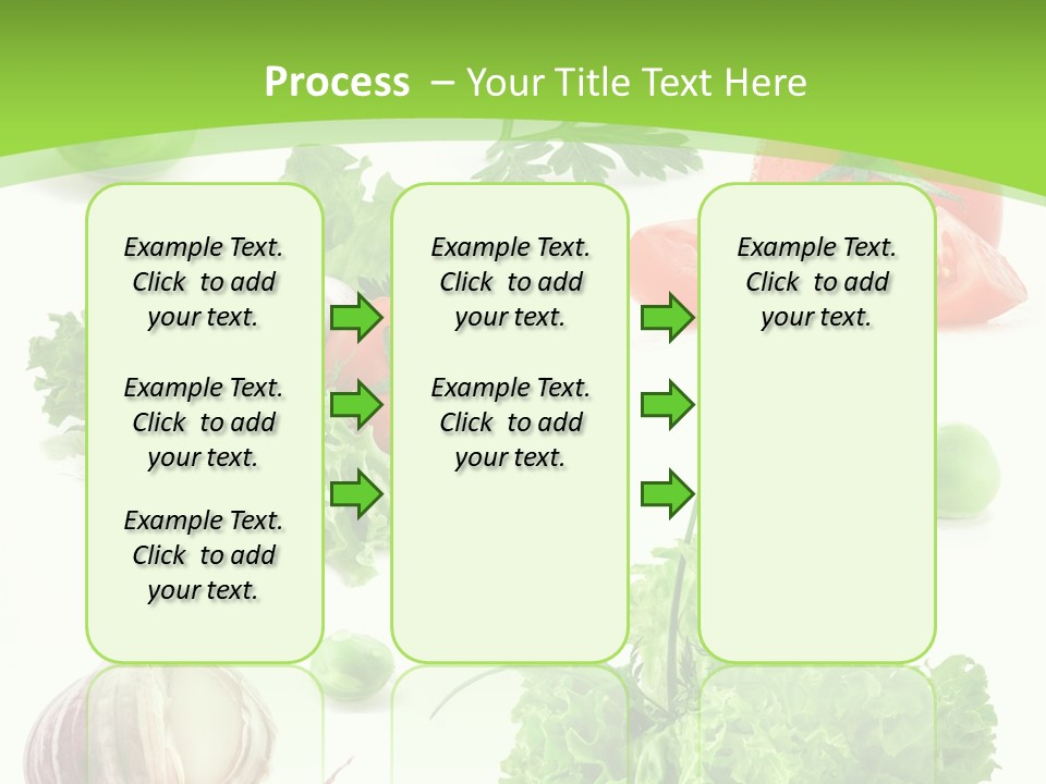 Cucumber Fresh Fruit PowerPoint Template