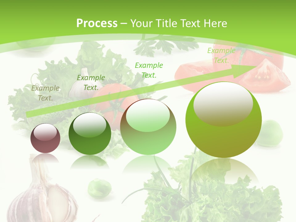 Cucumber Fresh Fruit PowerPoint Template