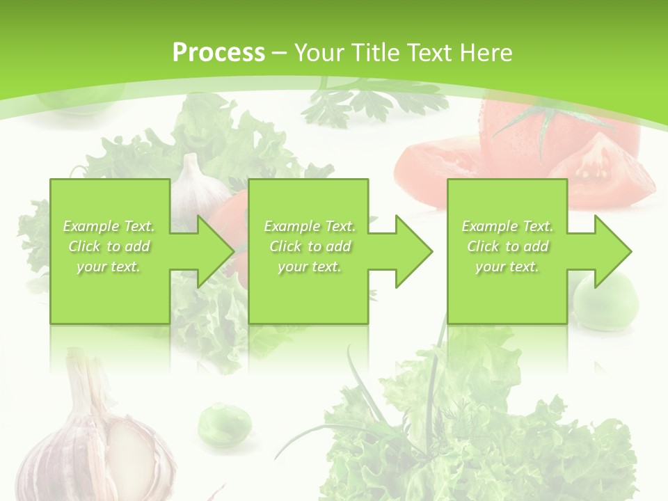 Cucumber Fresh Fruit PowerPoint Template