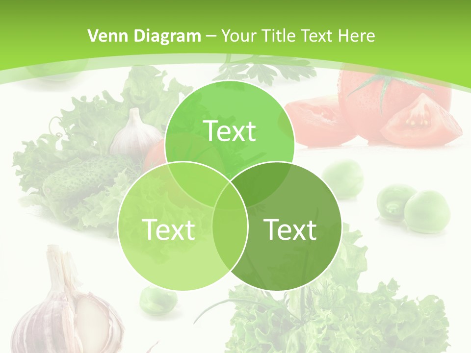 Cucumber Fresh Fruit PowerPoint Template