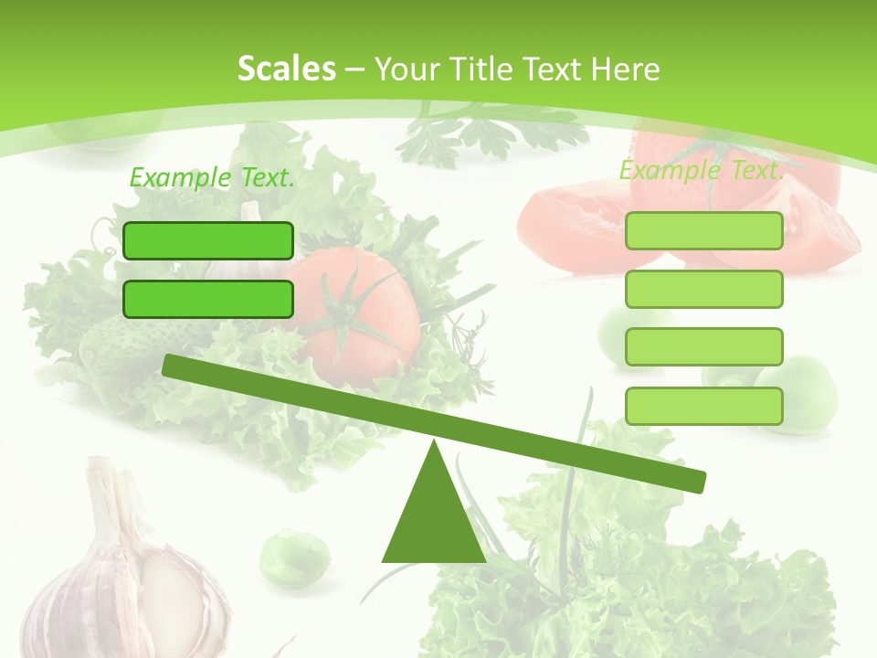 Cucumber Fresh Fruit PowerPoint Template
