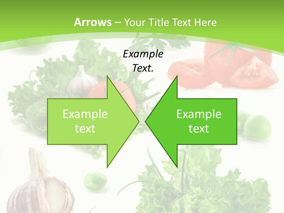 Cucumber Fresh Fruit PowerPoint Template