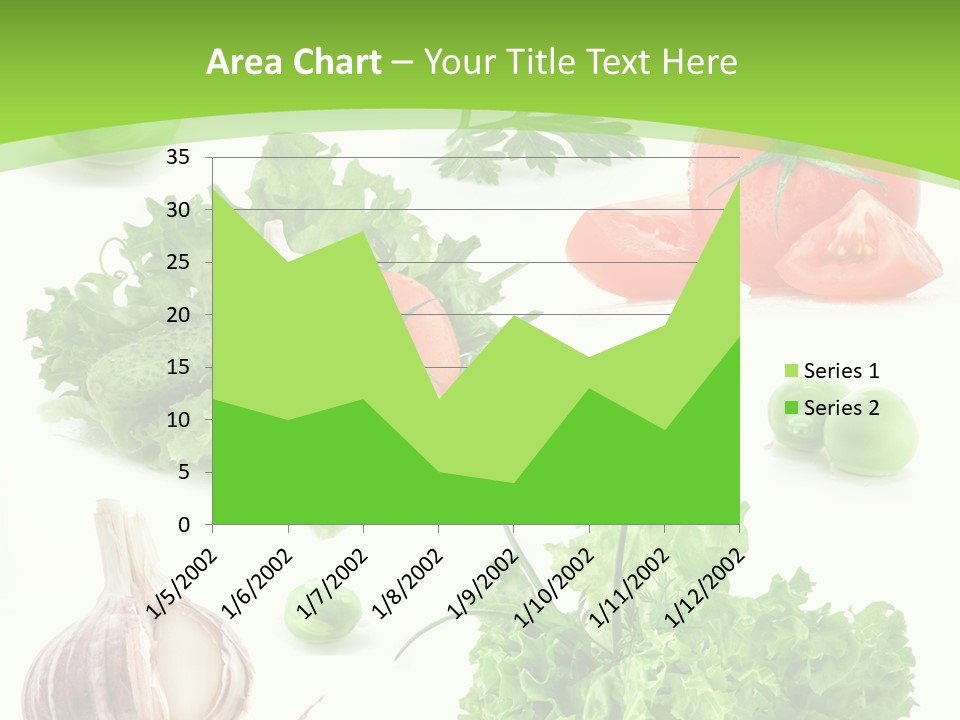 Cucumber Fresh Fruit PowerPoint Template