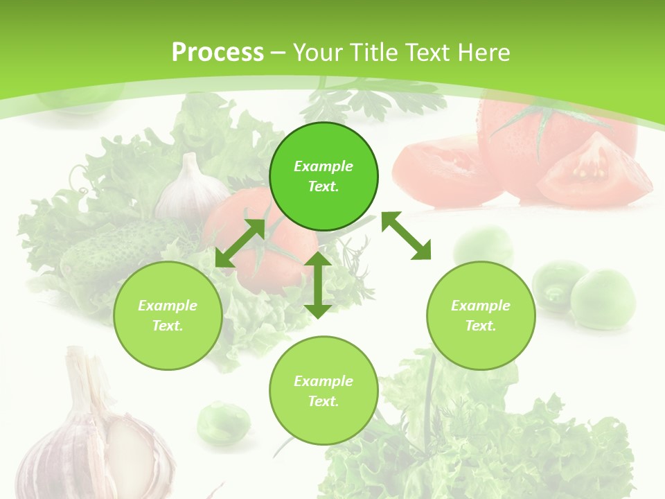 Cucumber Fresh Fruit PowerPoint Template
