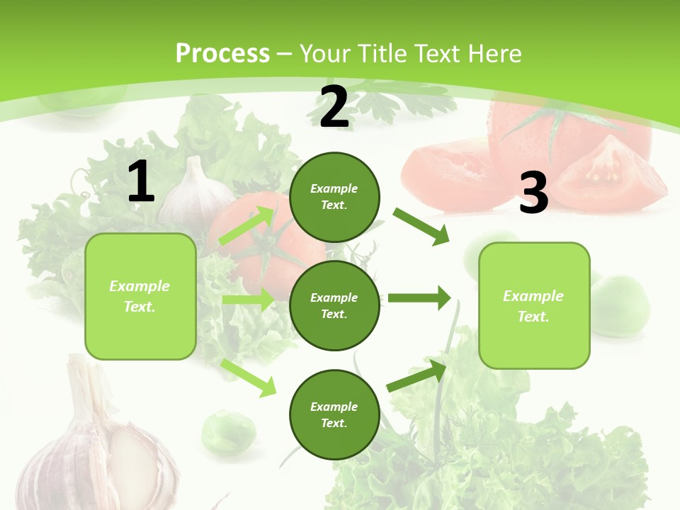 Cucumber Fresh Fruit PowerPoint Template