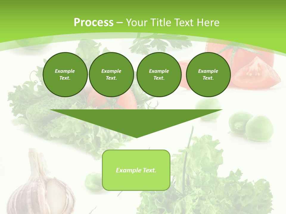 Cucumber Fresh Fruit PowerPoint Template