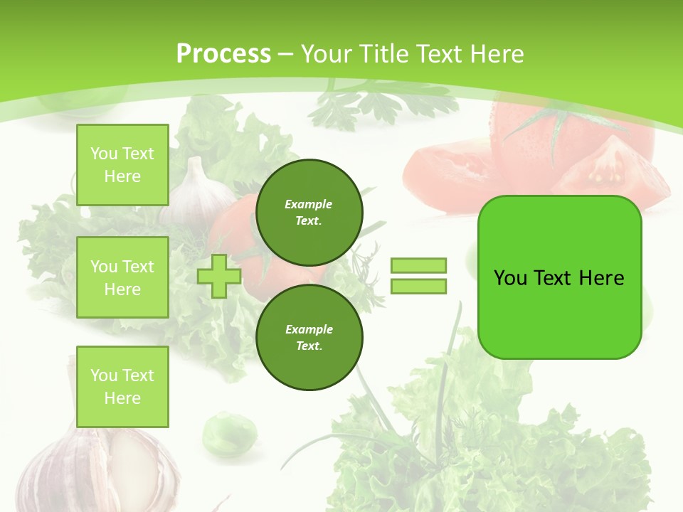 Cucumber Fresh Fruit PowerPoint Template