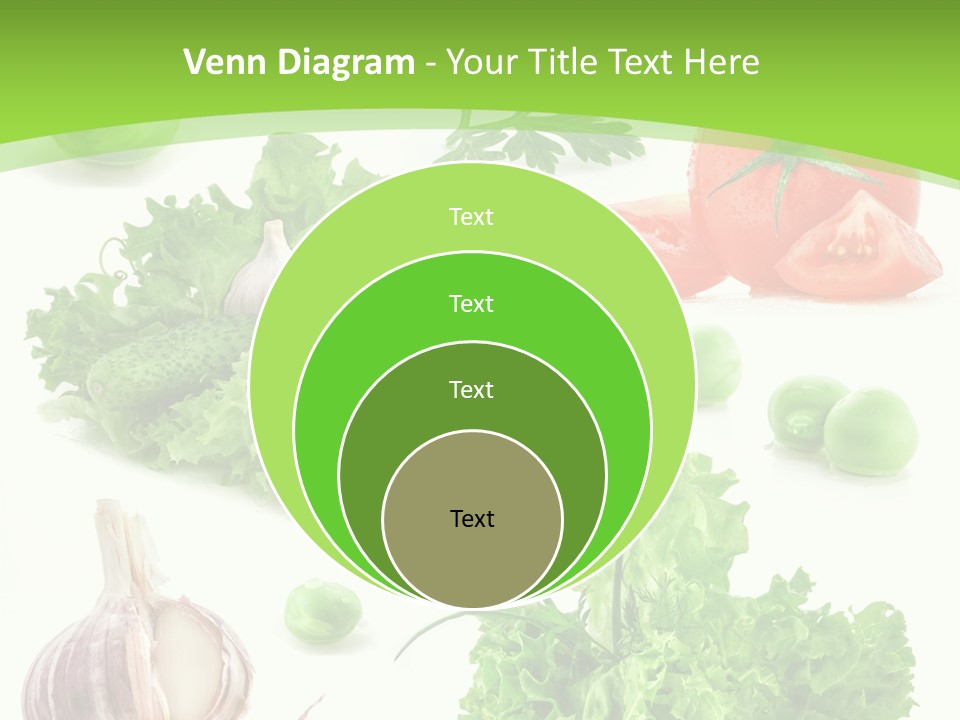 Cucumber Fresh Fruit PowerPoint Template
