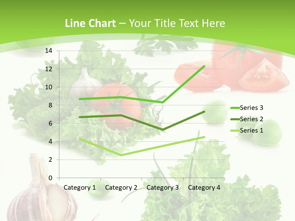 Cucumber Fresh Fruit PowerPoint Template