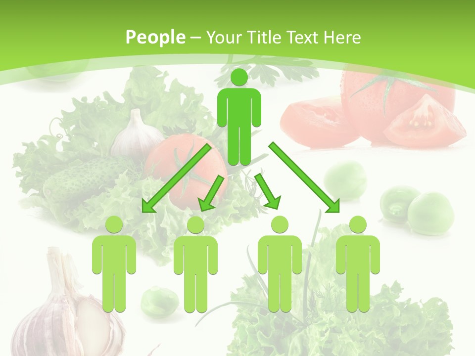 Cucumber Fresh Fruit PowerPoint Template