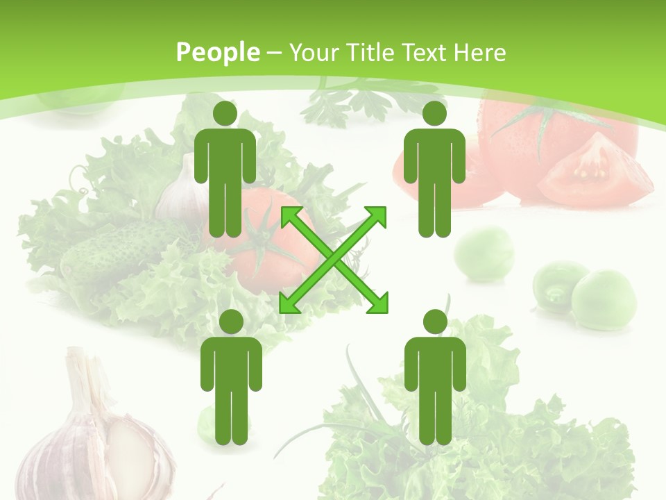 Cucumber Fresh Fruit PowerPoint Template