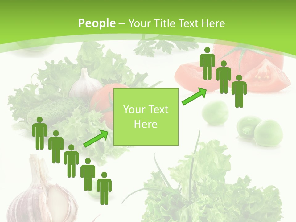 Cucumber Fresh Fruit PowerPoint Template