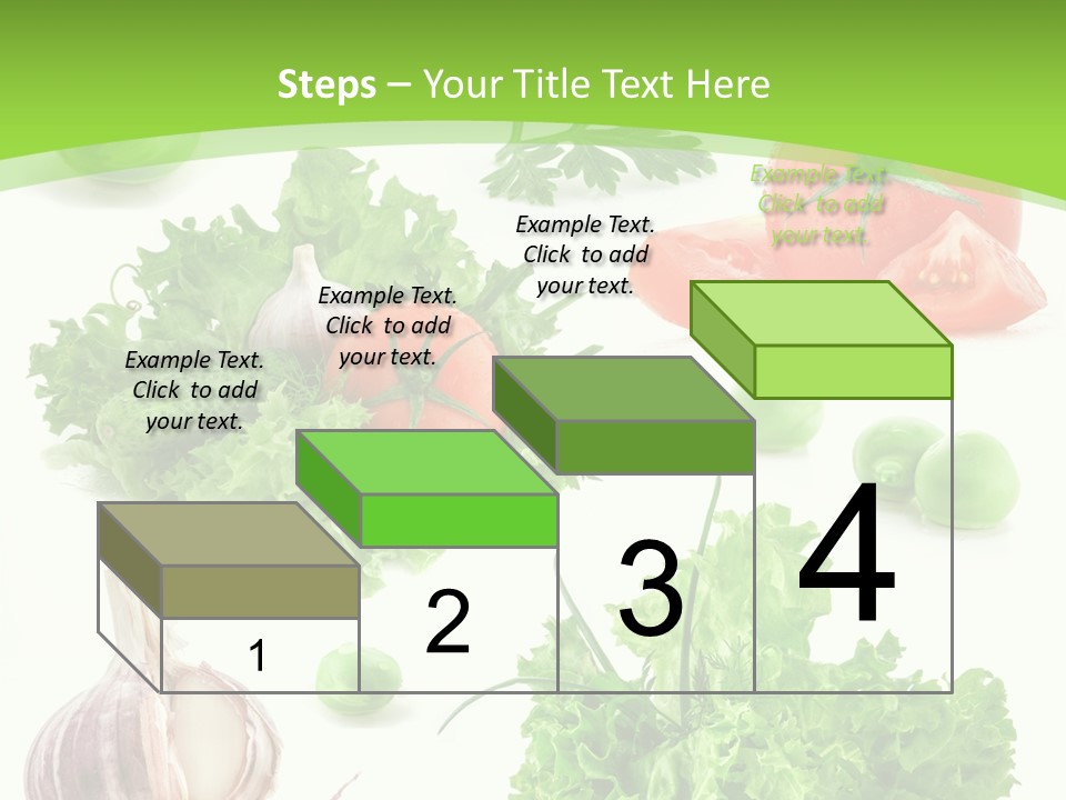 Cucumber Fresh Fruit PowerPoint Template
