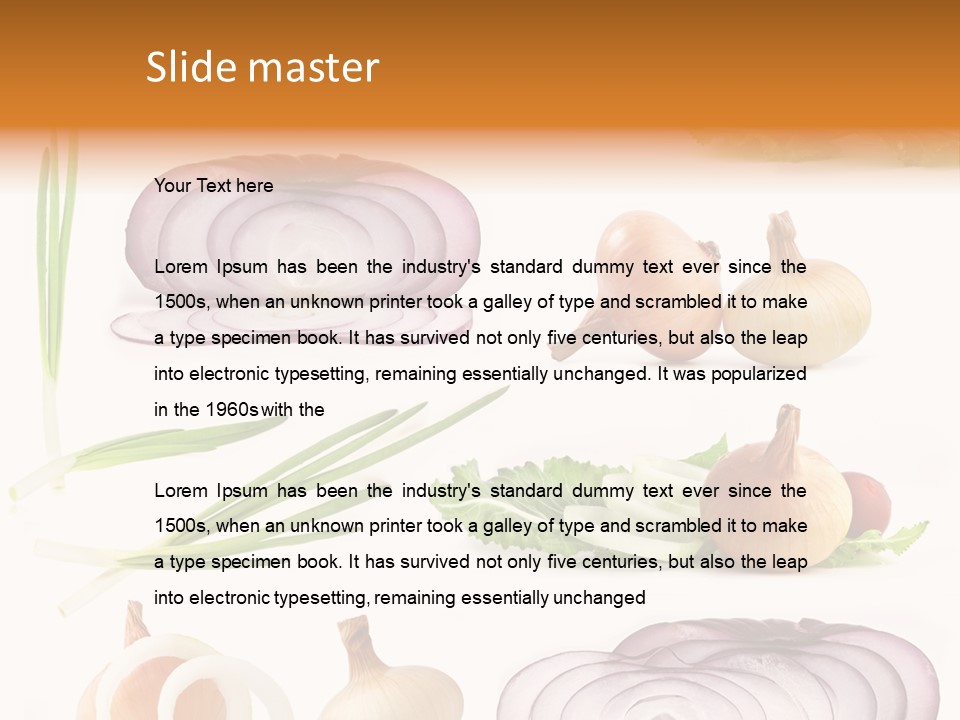 Sliced Diet Ripe PowerPoint Template