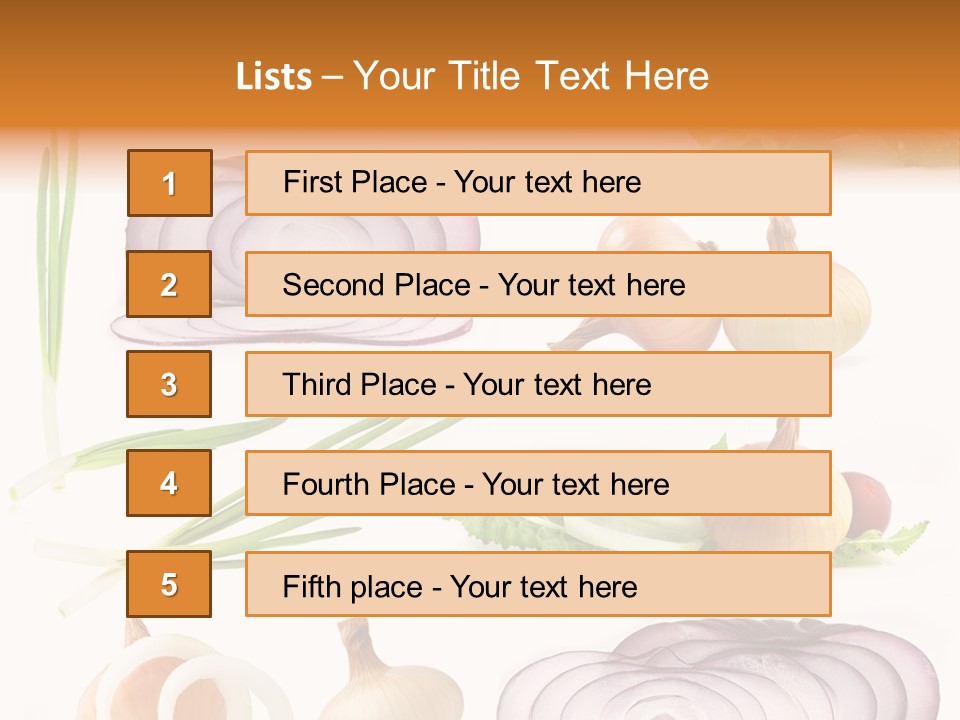 Sliced Diet Ripe PowerPoint Template
