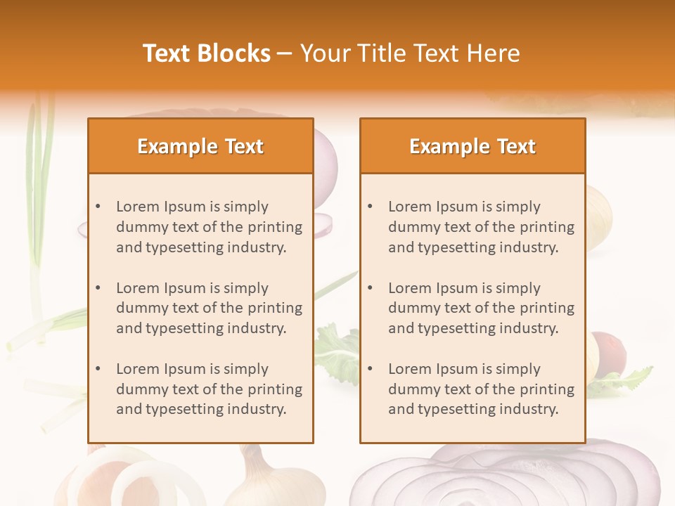 Sliced Diet Ripe PowerPoint Template