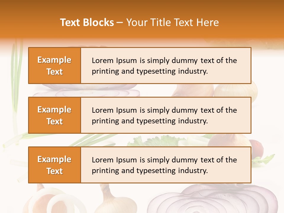 Sliced Diet Ripe PowerPoint Template