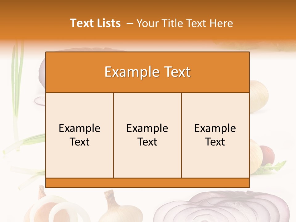 Sliced Diet Ripe PowerPoint Template
