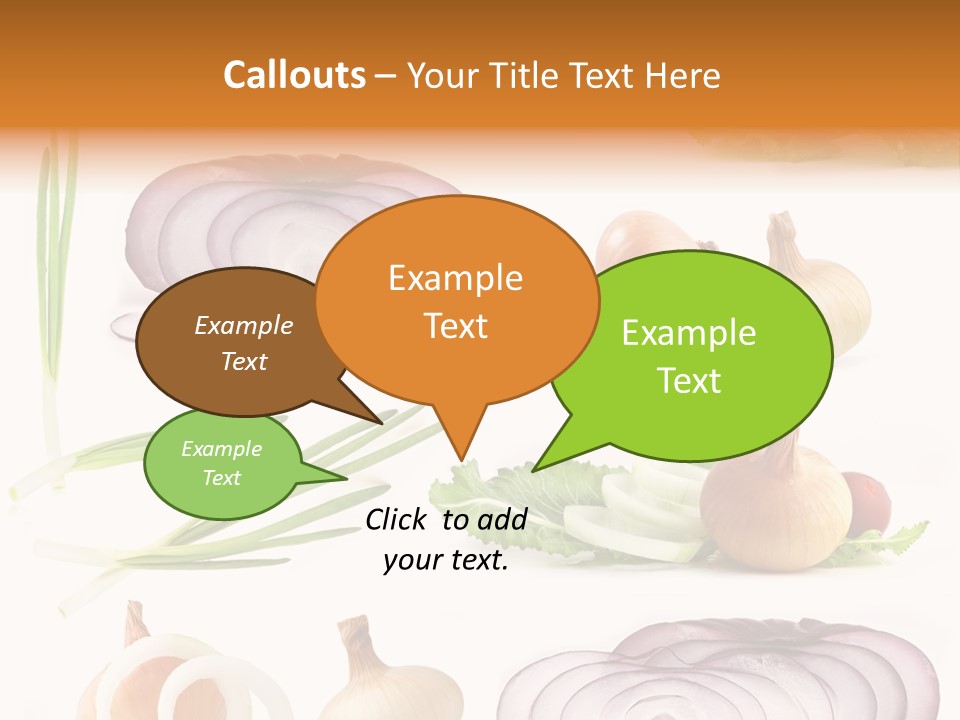 Sliced Diet Ripe PowerPoint Template