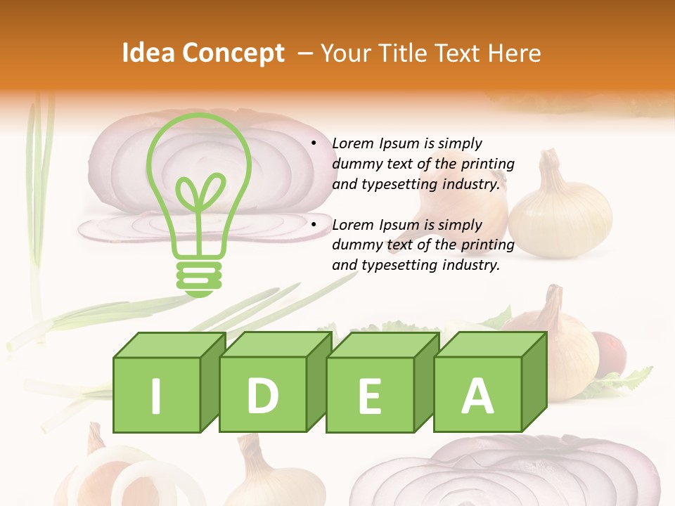 Sliced Diet Ripe PowerPoint Template