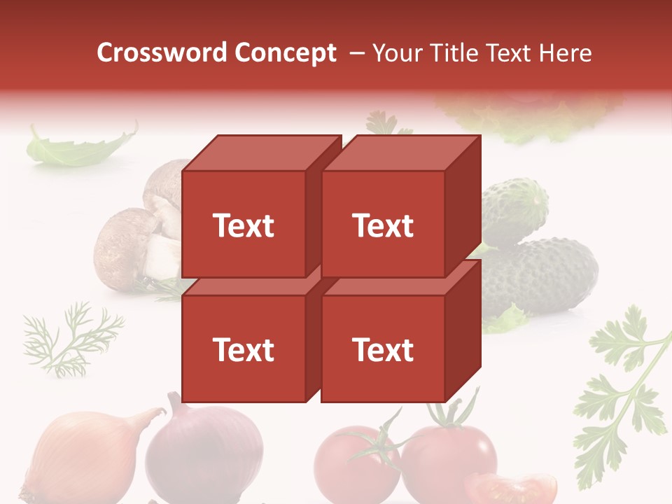 Fresh Pepper Road PowerPoint Template